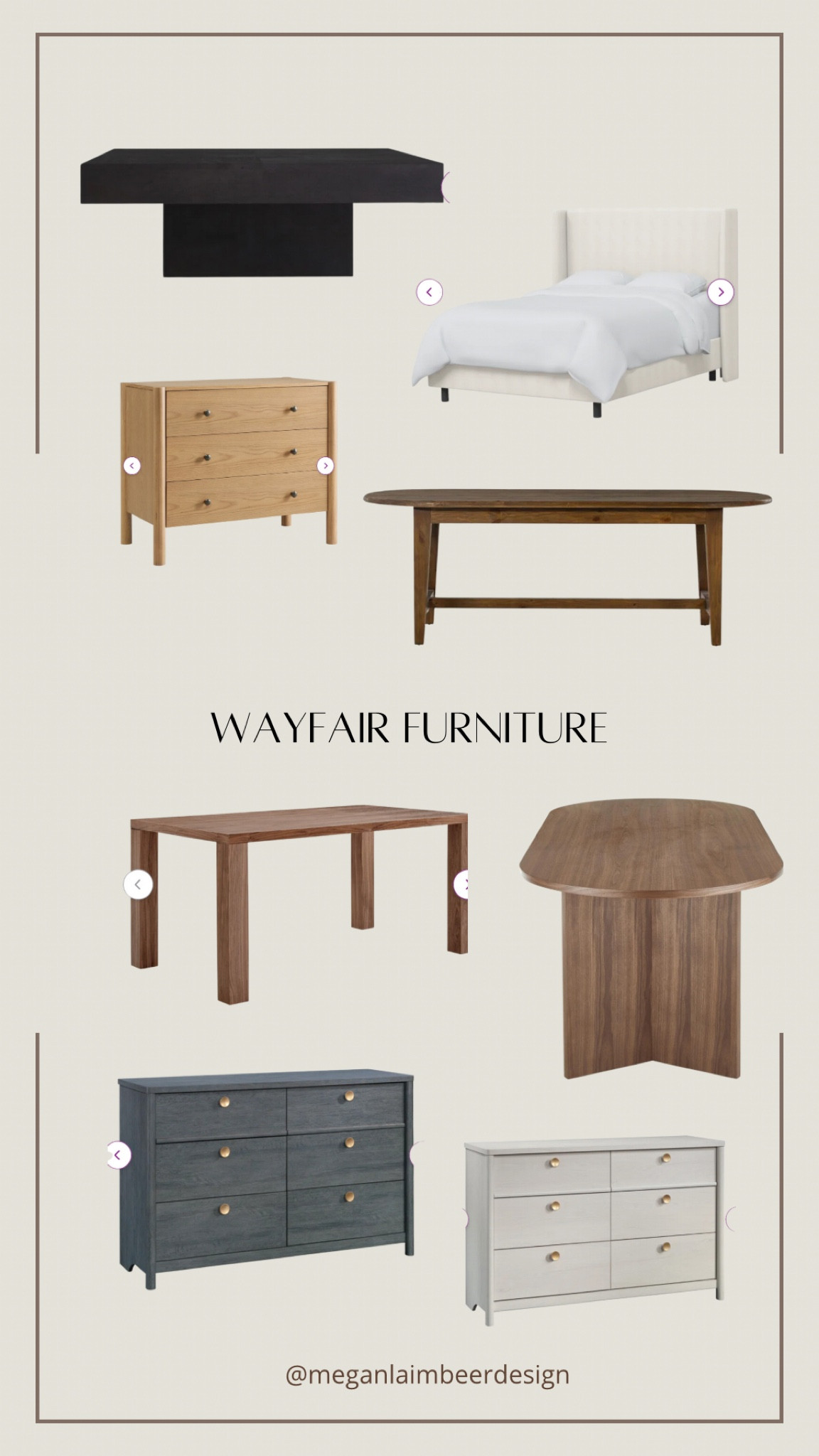 Wayfair furniture 

#LTKsalealert #LTKhome
