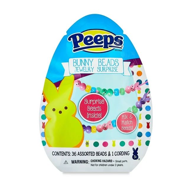Peeps Bunny Beads Jewelry Surprise 1ct | Walmart (US)