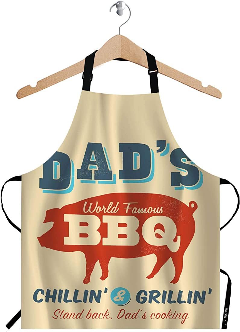 Cooking Aprons for Men, Grill Aprons for Men, Apron for Men, Apron with Pockets, Grill Apron for Men | Amazon (US)