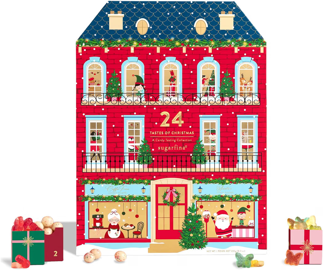 Sugarfina Santa's Parisian Christmas Candy Advent Calendar | 24-Day Advent | Amazon (US)
