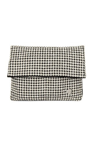 olga berg Dianna Soft Crystal Clutch in Black from Revolve.com | Revolve Clothing (Global)