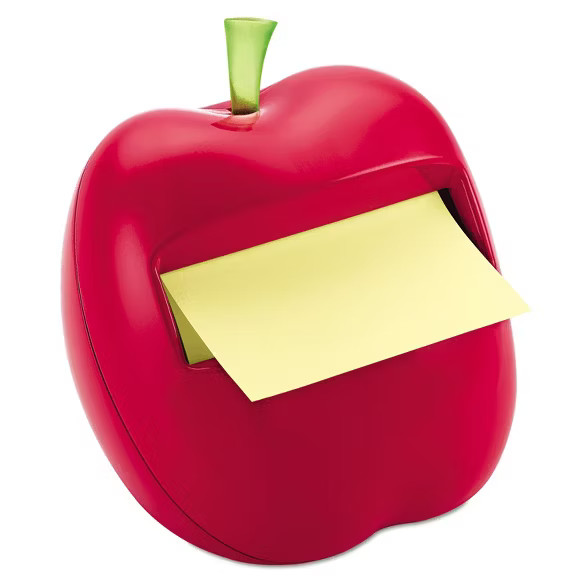 3M Post-it Pop-up Notes Dispenser for 3 x 3-Inch Notes Apple Shaped Dispenser APL330 | Target