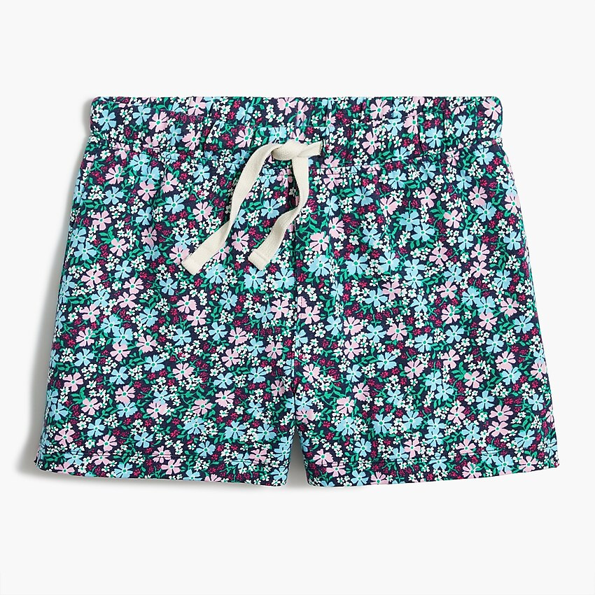 Floral french terry short | J.Crew Factory