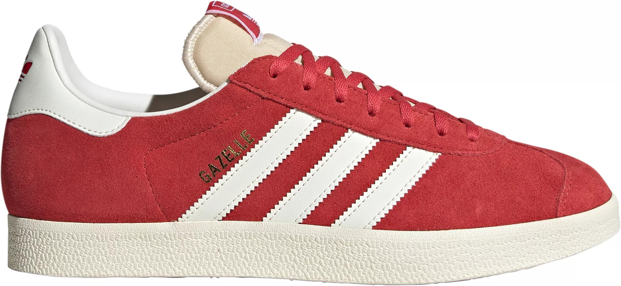 adidas Originals Gazelle Shoes, M10.5/W11.5, Red/White/White | Going, Going, Gone!