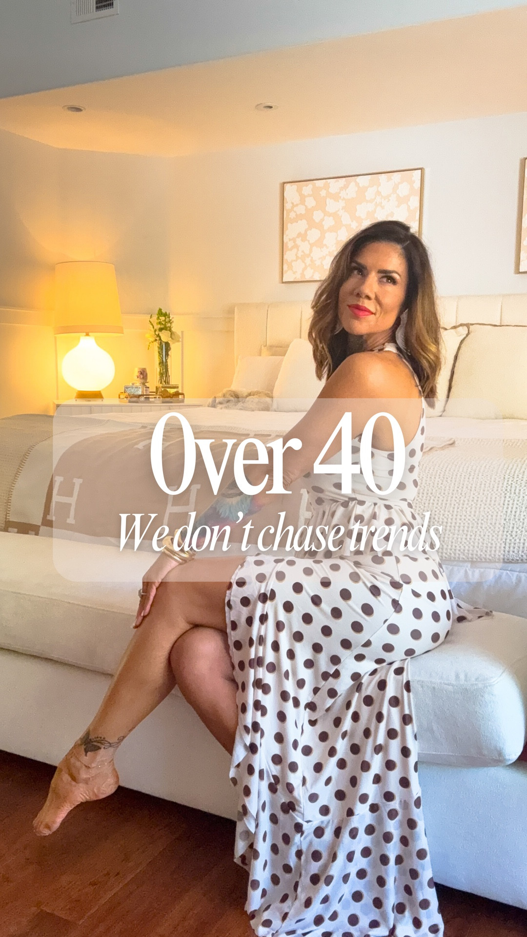 I size down to a small and the gorgeous polkadot dress, this is such a timeless, elegant, unique dress worth every penny! And extremely comfortable and soft.



#LTKOver40 #LTKvlog #LTKootd