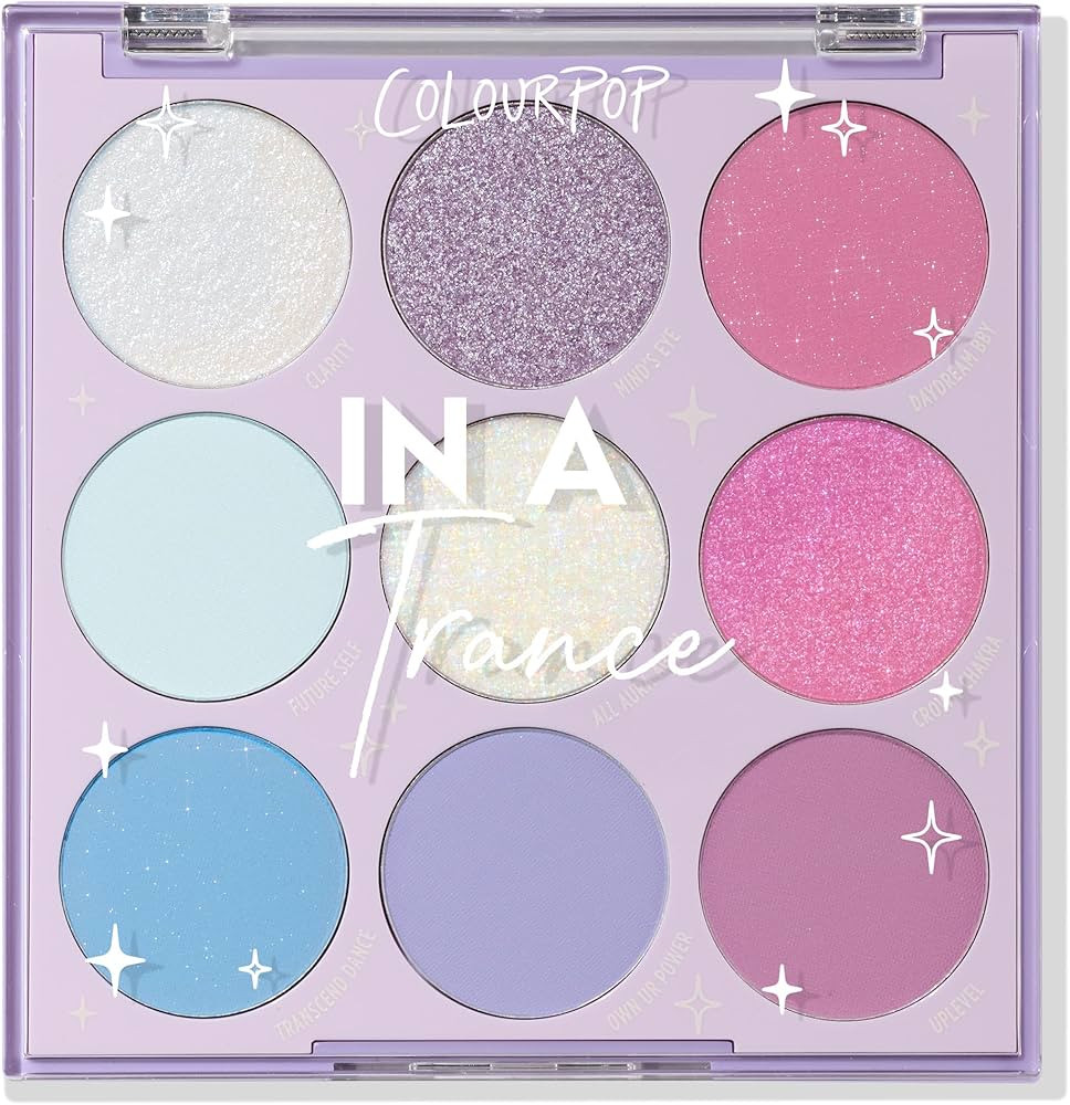 ColourPop Eyeshadow Palette - Eye Makeup Palette with Matte, Metallic, Matte Sparkle & Glitter Fi... | Amazon (US)