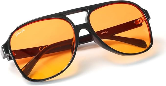 Diamond's Roar Classic Vintage Polarized Aviator Sunglasses for Women Men Trendy Square Large Fra... | Amazon (US)