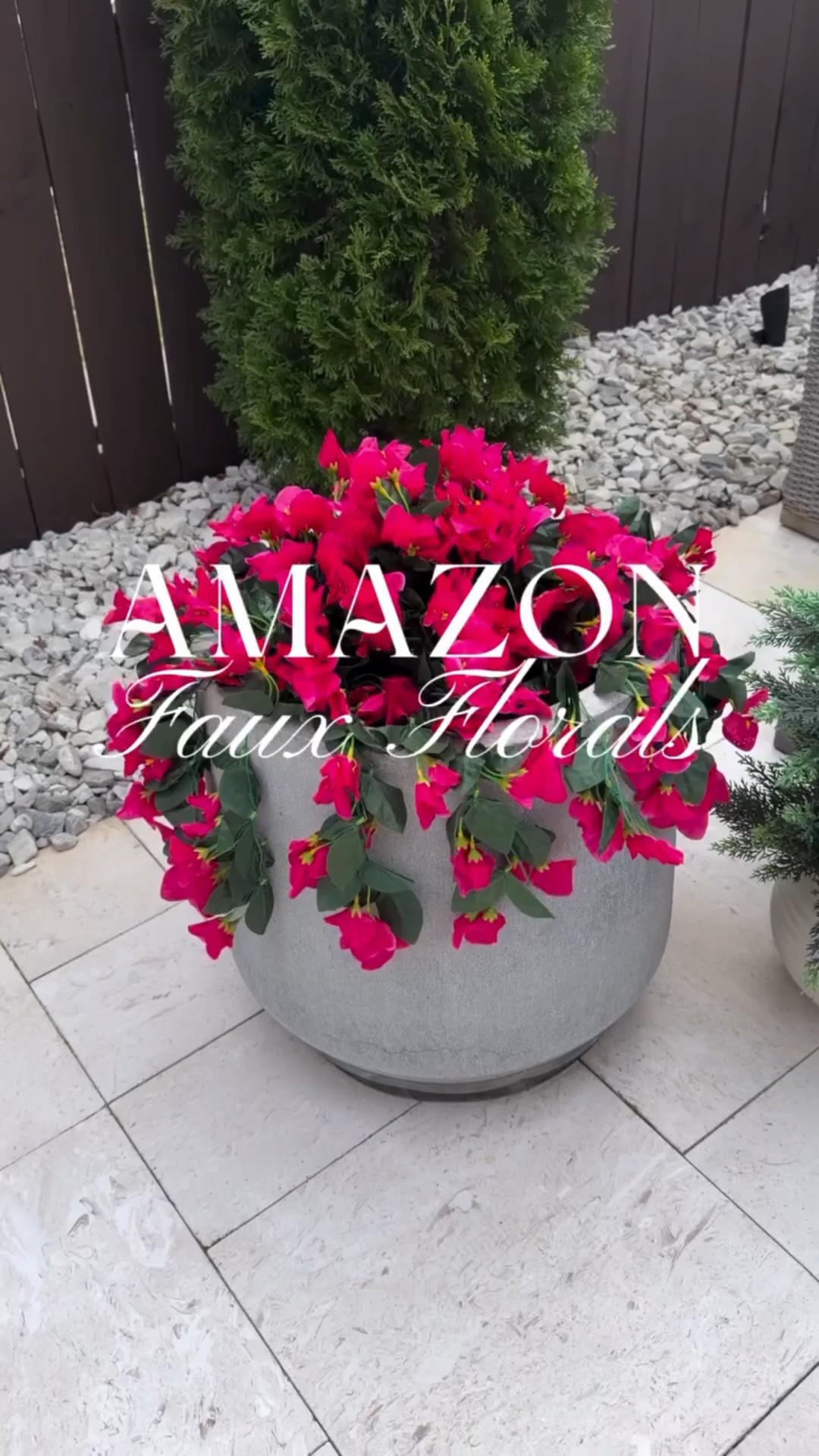 POV: you want gorgeous poolside flowers without watering them all summer. 🌺

I styled these gorgeous faux bougainvillea stems in my favorite concrete planters from Amazon on our pool patio, and they instantly gave the space that tropical pop of color.



Follow along for more affordable home finds, outdoor decor ideas, and easy styling tips.

#amazonhomefinds
#amazonoutdoorfinds
#outdoorlivingstyle
#patioinspiration
#backyarddecor

#LTKSeasonal #LTKHome