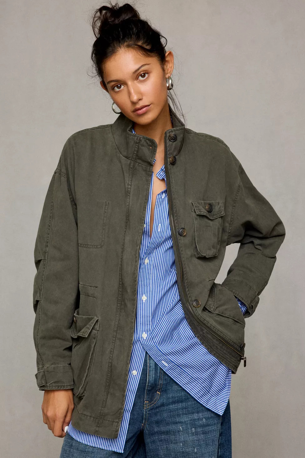 BDG Blaine Cotton Canvas Utility Jacket | Urban Outfitters (US and RoW)