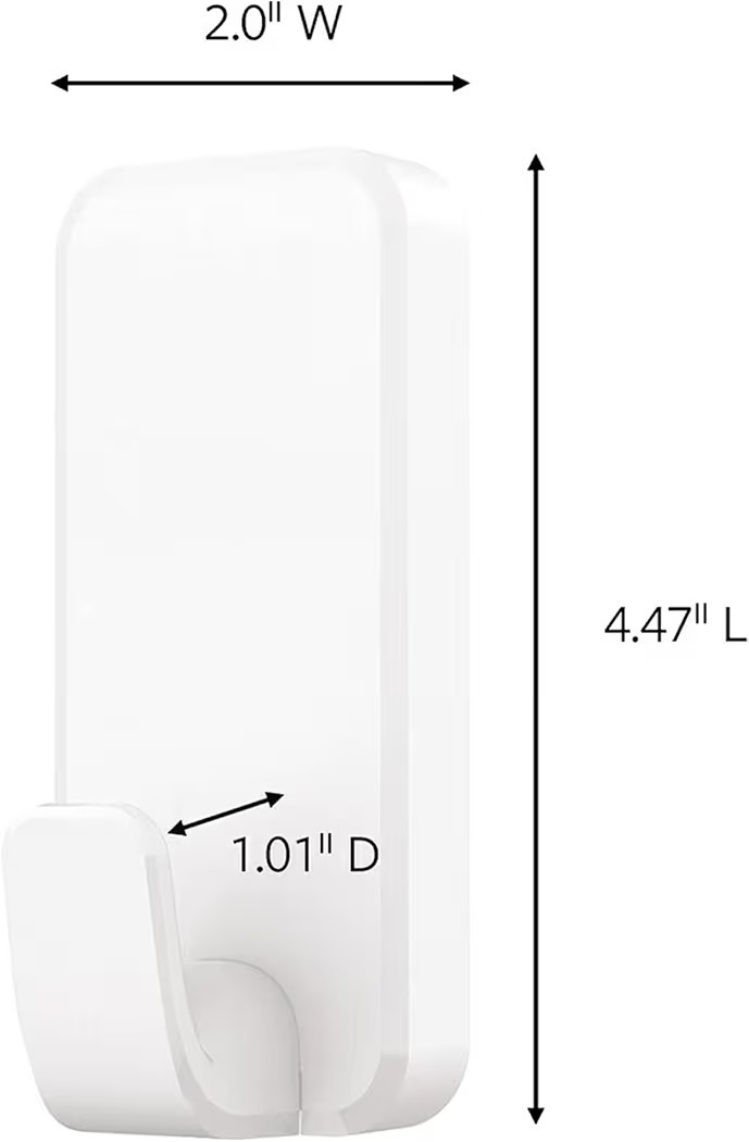 Command 10 lb XL Heavyweight Hook, 2 Wall Hooks and 6 Command Strips, Damage-Free Hanging with Ad... | Amazon (US)