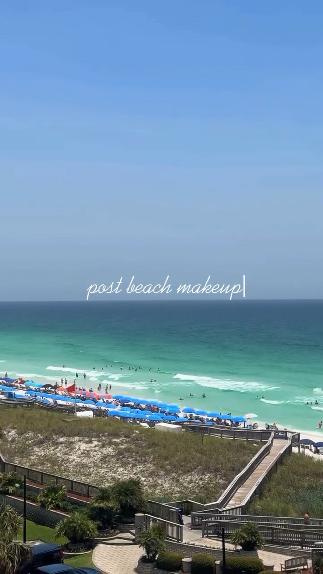 beachy makeup in 30 seconds🏄🏼‍♀️🌊🌺🍋‍🟩

#grwm #destin #makeup #beachyhair #beachywaves #beachmakeup #dibs #tartecosmetics