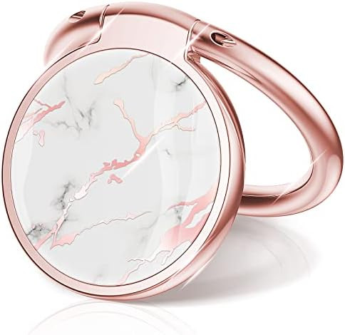 Chvelop Cell Phone Ring Holder, Finger Ring Stand, 360 Degree Rotation Finger Ring Kickstand, Met... | Amazon (US)