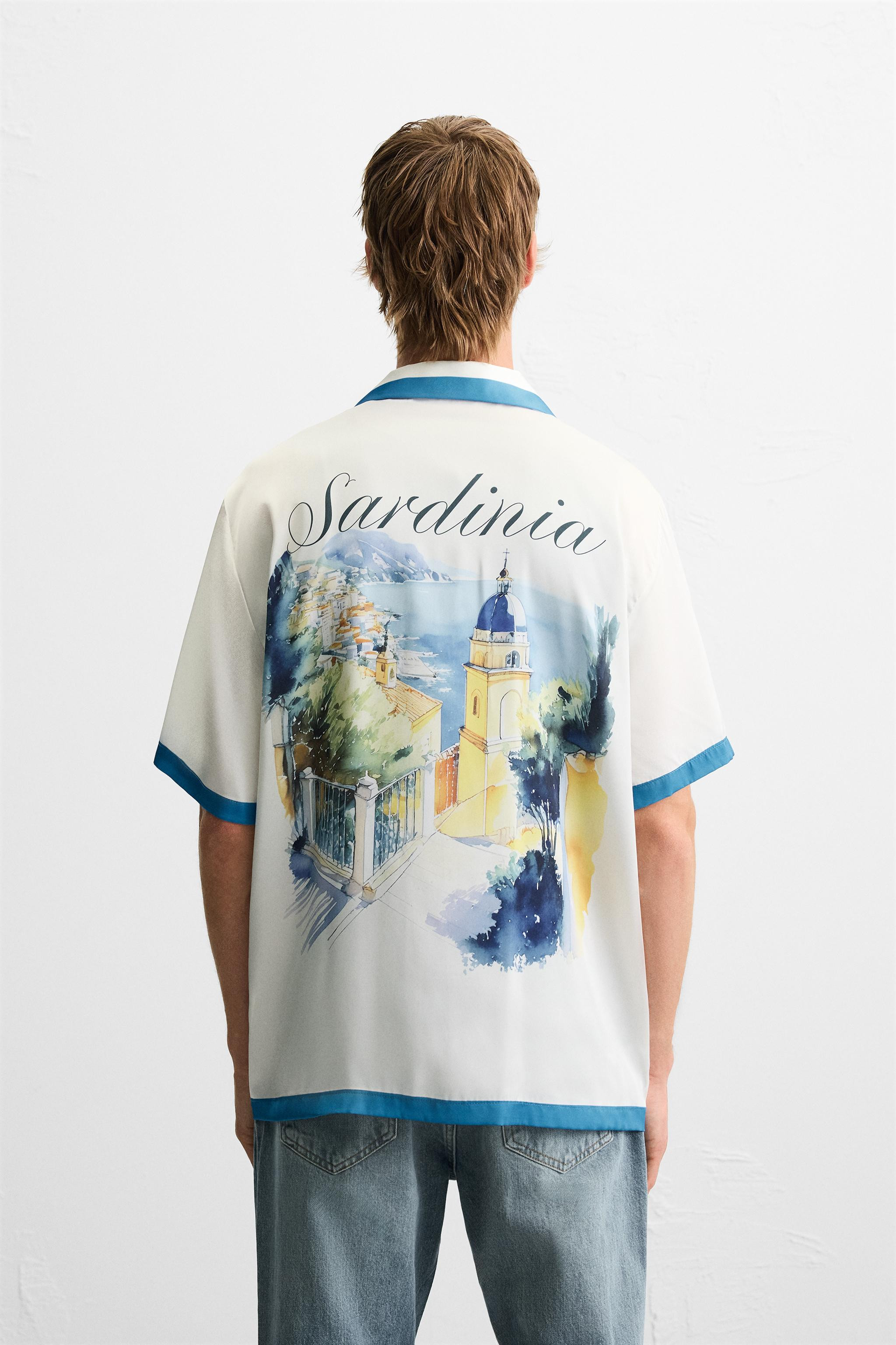 PRINTED SATIN SHIRT | Zara UK