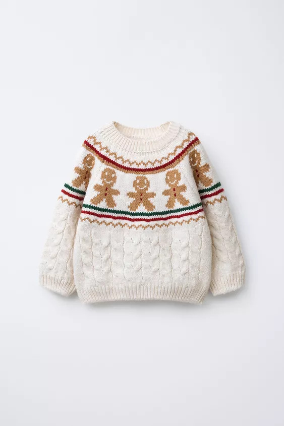 BISCUIT CABLE KNIT JUMPER | Zara US