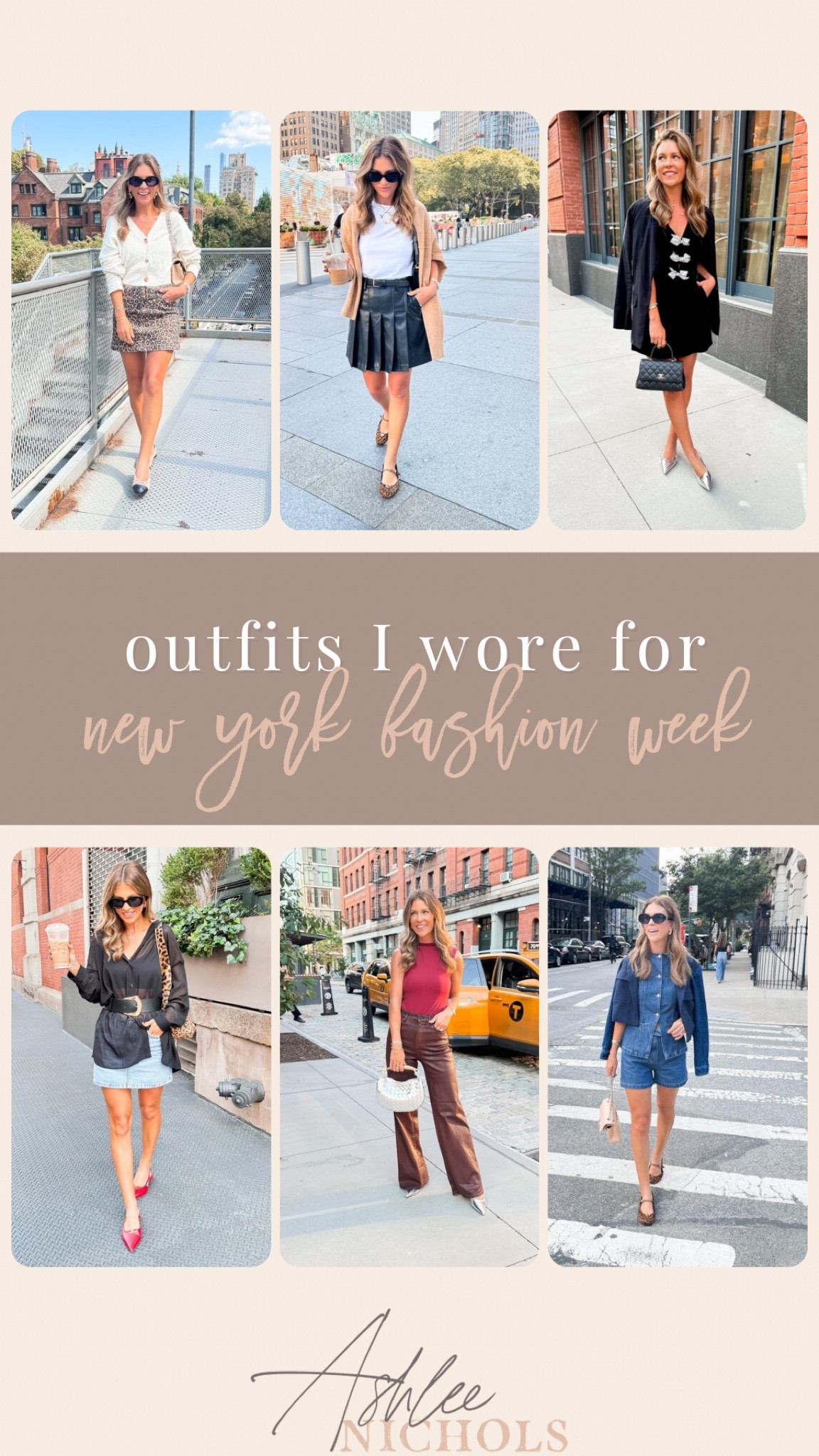 Some of our favorite looks from New York Fashion Week!


NYFW, leopard skirt, leather skirt, denim set, Amazon fashion, denim on denim 

#LTKStyleTip #LTKNYFW #LTKFindsUnder100