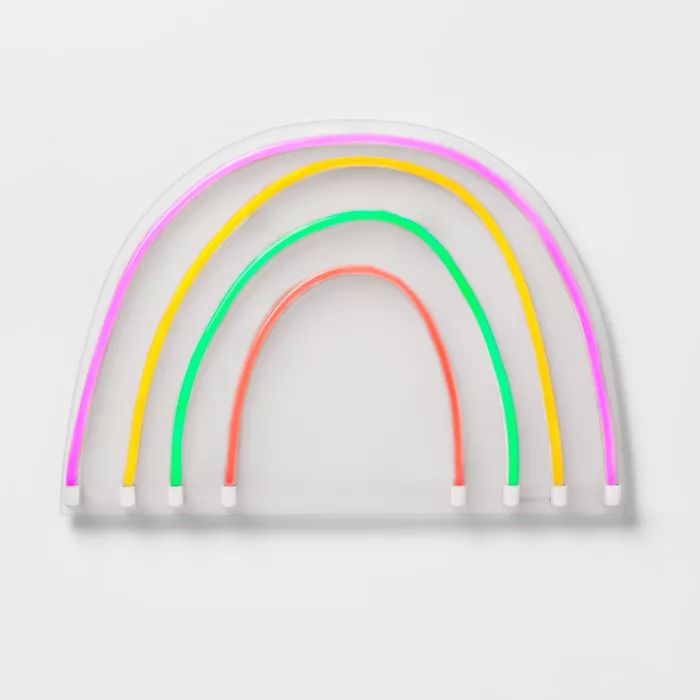 LED Neon Rainbow Sign - Pillowfort™ | Target