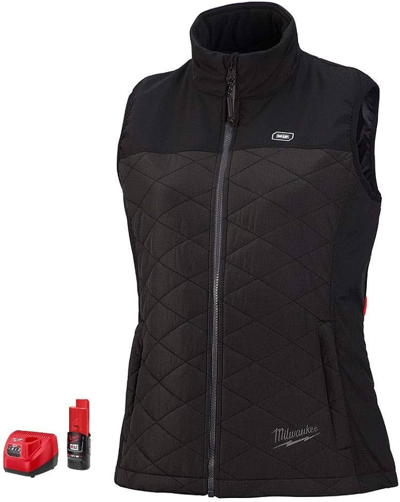Milwaukee 333B-21M M12 Black Heated Women's Axis Vest Kit M | Amazon (US)