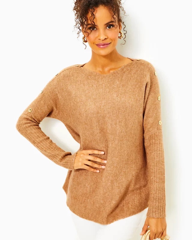 Arna Boat-Neck Pullover Sweater | Lilly Pulitzer