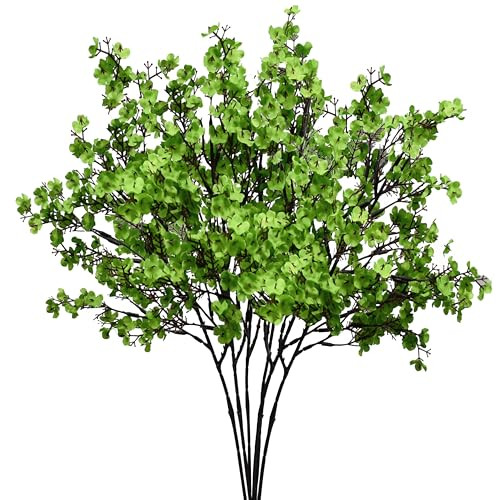 Mandy's Green Artificial Baby’s Breath Flowers 6 Bundles Silk Gypsophila with Bendable Stems for Fall Centerpiece Wedding Decor and Table Arrangements | Amazon (CA)