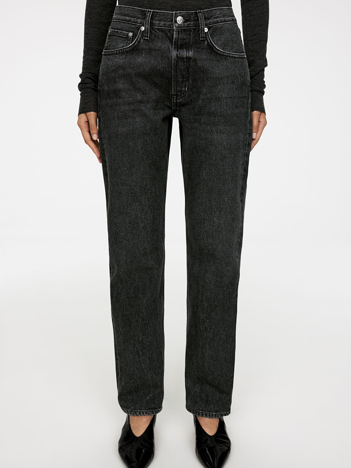 SNOW Slim Straight Jeans | ARKET (EU)