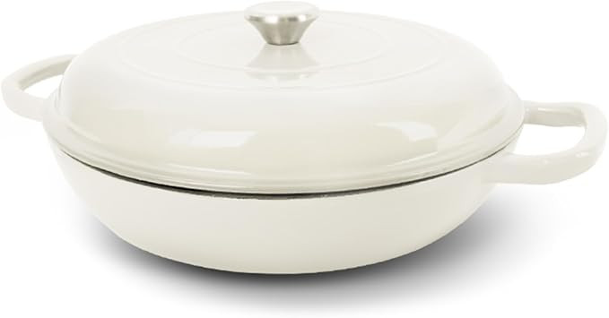 Enameled Cast Iron Dutch Oven, 3.8 Quart Dutch Oven Pot with Lid, Non Stick Dutch Oven Cast Iron ... | Amazon (US)