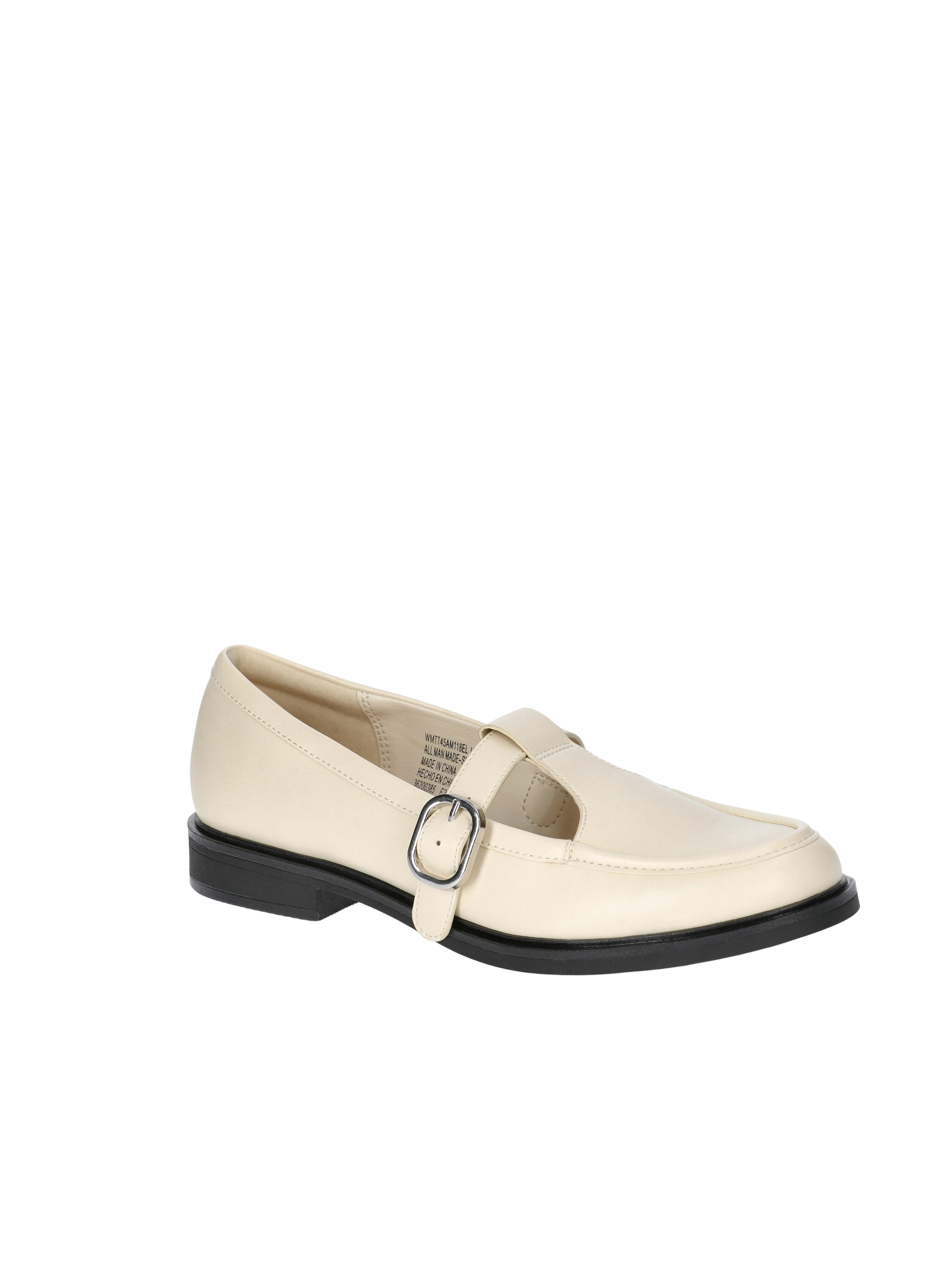 Time and Tru Women's T Strap Mary Jane Loafers | Walmart (US)