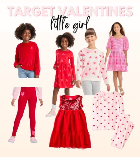 Target valentines outfits for girls 

#LTKSeasonal #LTKkids