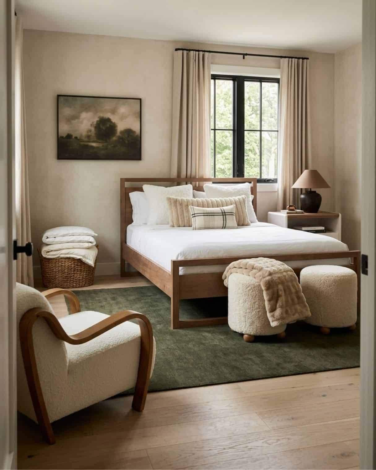 Earthy Modern Bedroom Design

*Note: This is a digital room mockup showcasing product styling ideas from my room design mood board.

#LTKHome