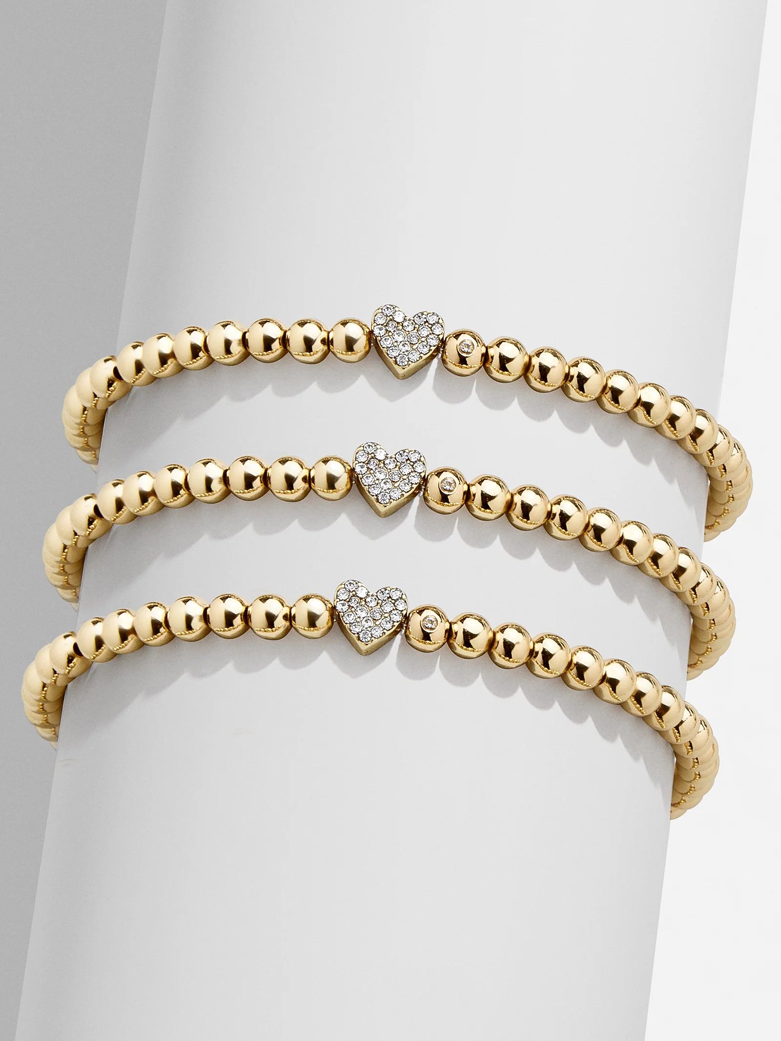 Lovestruck Pisa Bracelet - Clear/Gold | BaubleBar (US)