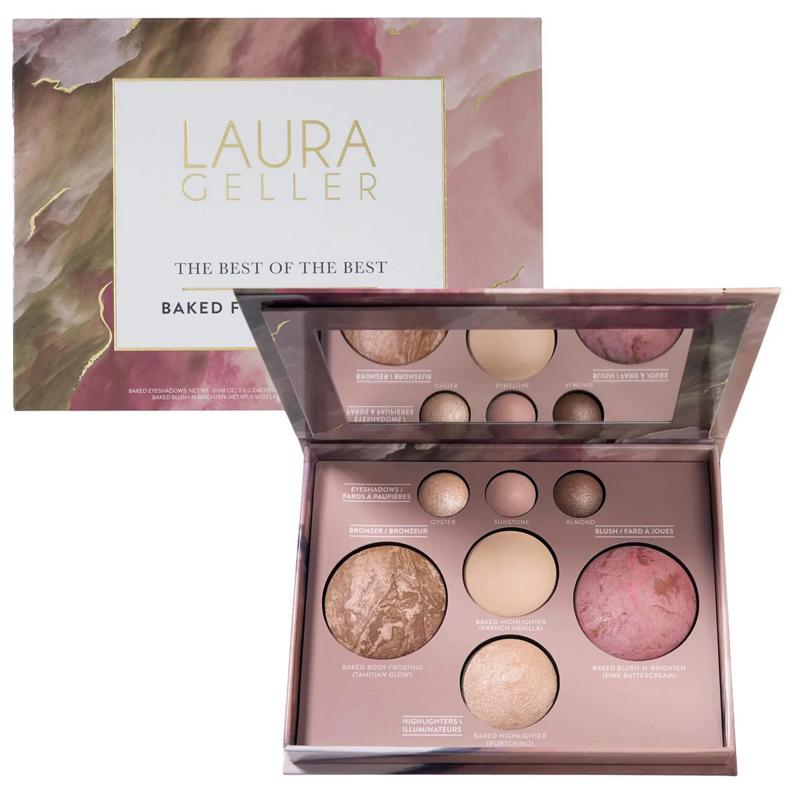 Laura Geller The Best of the Best Essential Full Face Baked Powder Palette, Multi | Kohl's