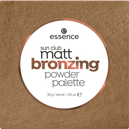 essence Sun Club Matt Bronzing Powder Palette 10 Better Than Vacation Tan 4 Shades | Walmart (US)