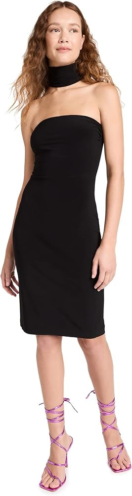 Norma Kamali Women's Strapless Turtle Dress to Knee | Amazon (US)