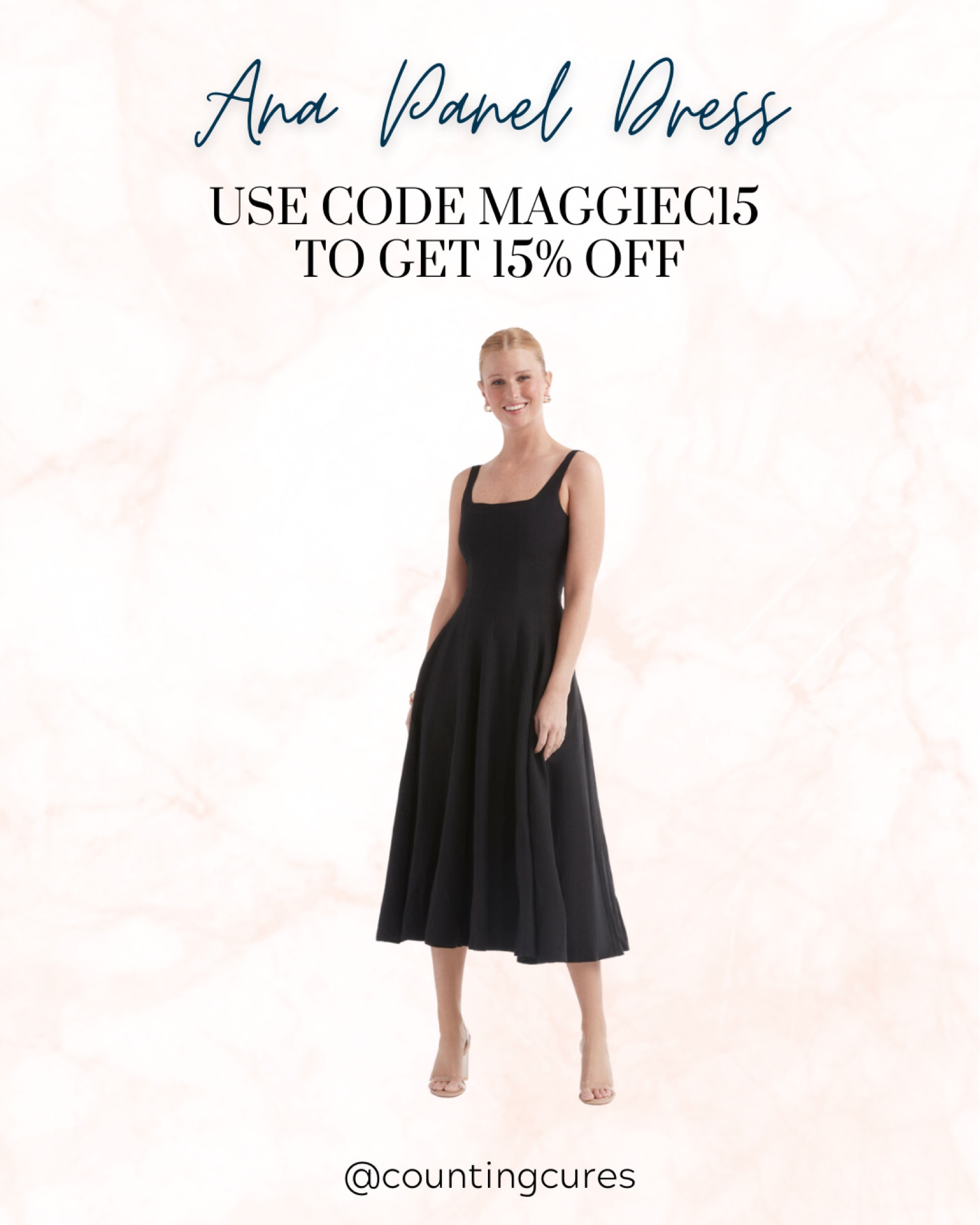 Get the chic Ana Panel dress for 15% less using code MAGGIEC15

#onsaletoday #looksforless #springclothes #blackdress

#LTKsalealert #LTKstyletip #LTKSeasonal