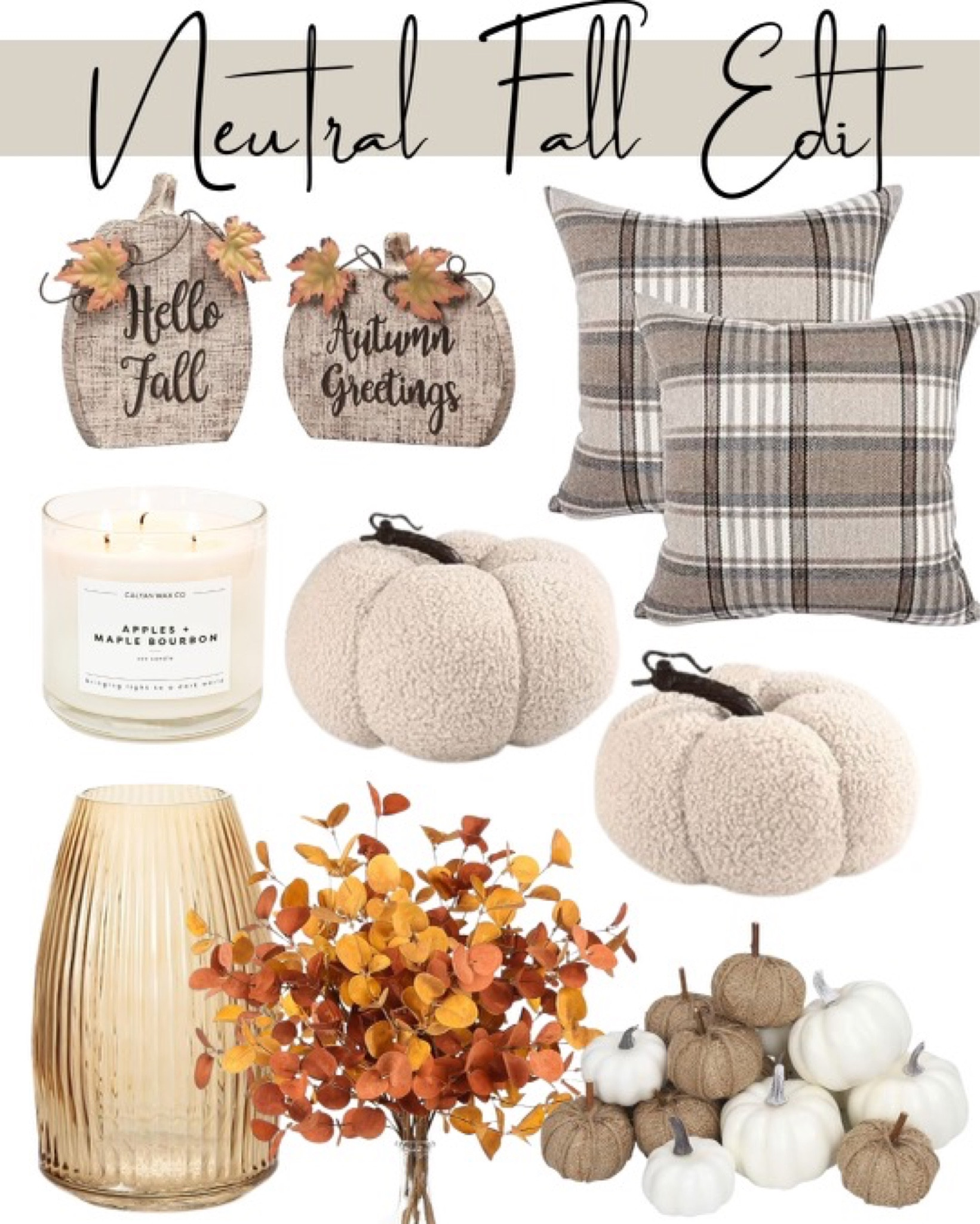 Amazon neutral fall decor 🍂🍁

#Amazonfinds
#founditonamazon
#amazonpicks
#Amazonfavorites 
#affordablefinds
#amazonhome
#homedecor

#LTKSeasonal #LTKhome