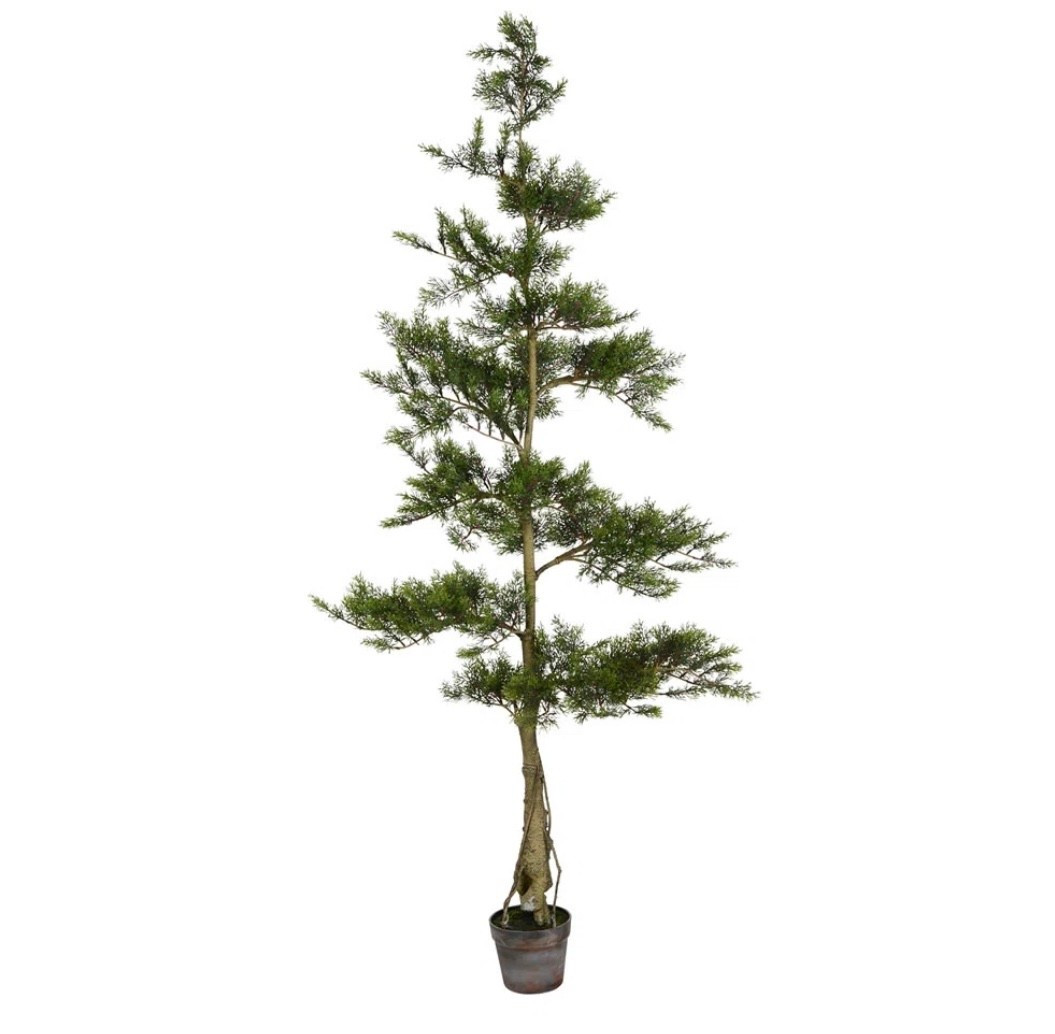 Artificial Cedar Tree | Artificial trees | planters | Vases 

#LTKHoliday #LTKHome