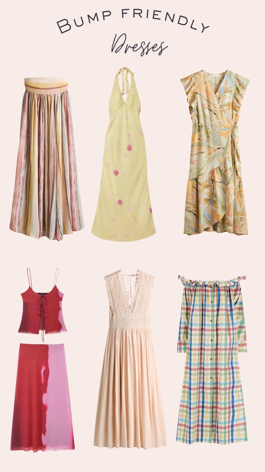 Baby bump friendly dresses🤰🏼

#LTKBump #LTKBaby #LTKSpringSale