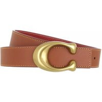 Coach Gürtel - 32Mm Sculpted C Reversible Belt - Gr. L - in Braun - für Damen | Fashionette (DE)