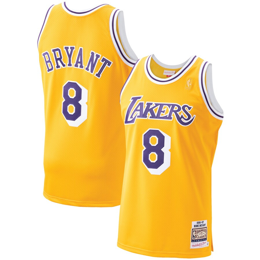 Kobe Bryant Los Angeles Lakers Mitchell & Ness 1996-97 Hardwood Classics Authentic Player Jersey ... | Fanatics