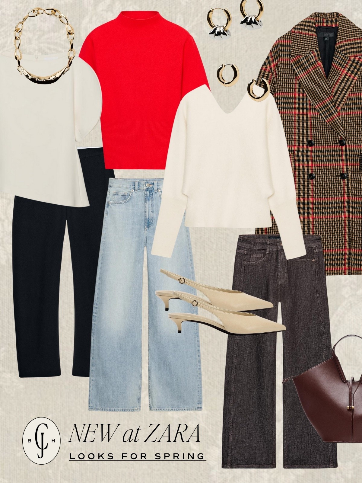 Zara understood the assignment with these new arrivals 😮‍💨✨ I’m 5’7”, wearing size small on top and 2/25 on the bottom for reference. Linking everything before it sells out 🤍 @Zara 