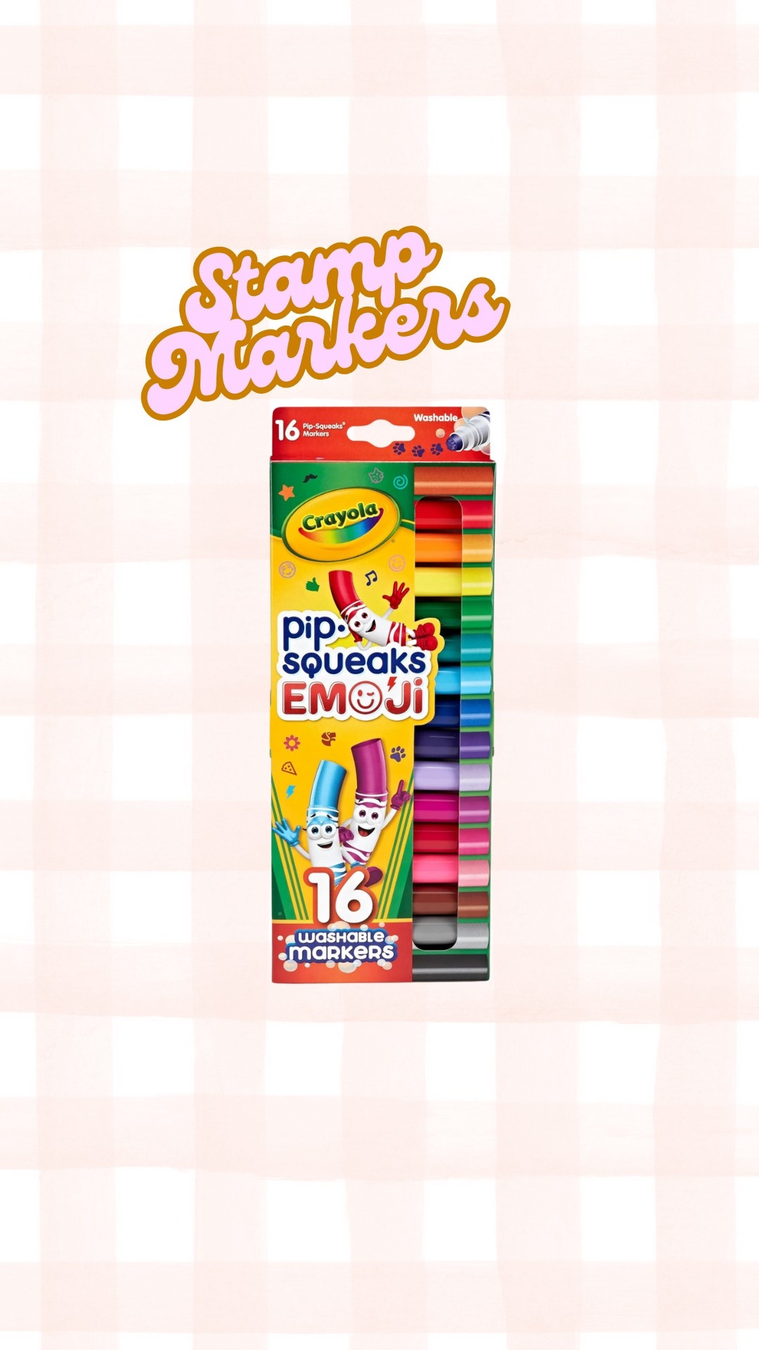 These stamp markers reminded me of the ones I had back in the 90s. So fun for little crafting kiddos  

#LTKKids