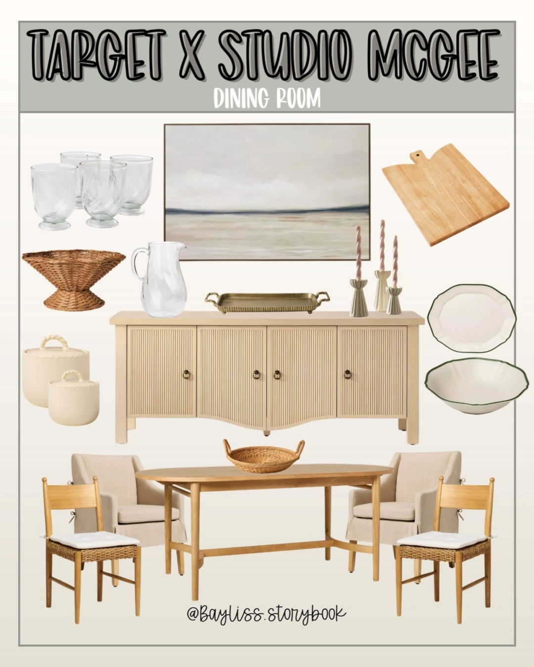 The new Target x Studio McGee collection is perfect for refreshing your dining room! Loving these elegant touches! 

 #LTKWatchNow #LTKHome #LTKSaleAlert