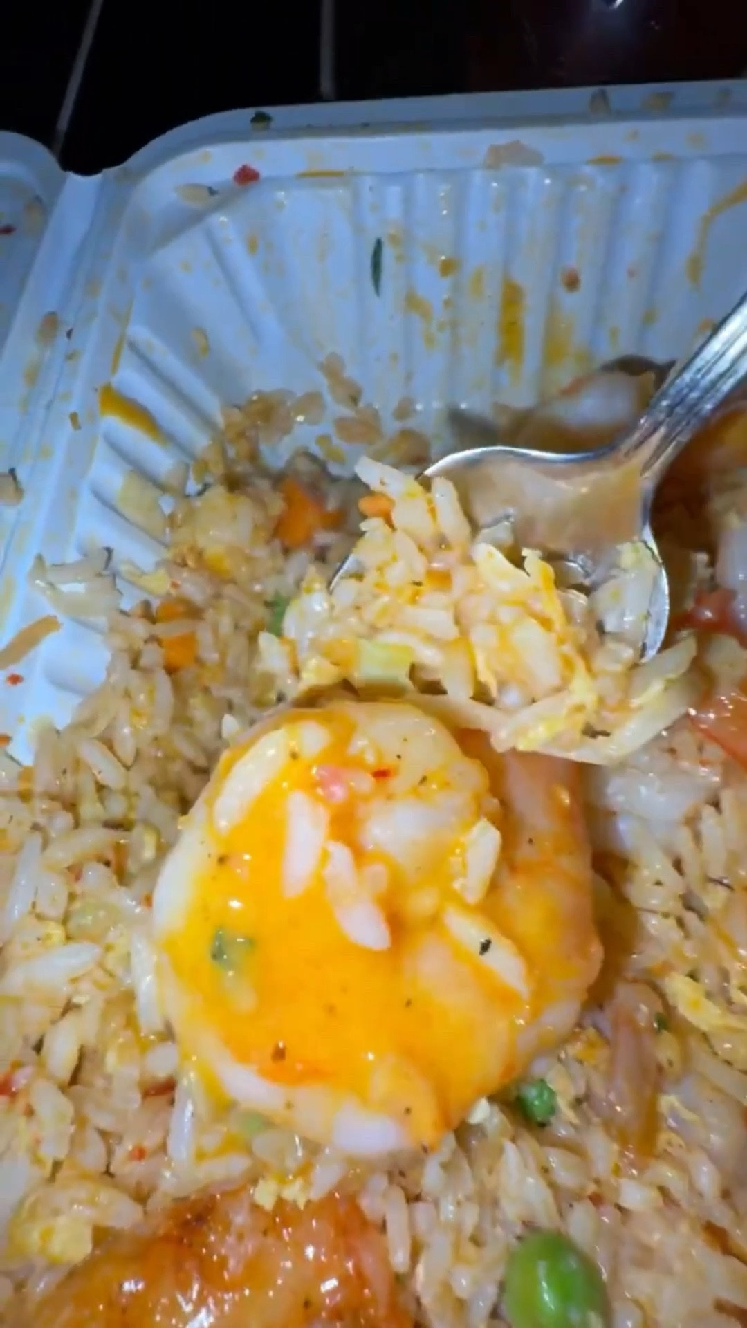 Places to Eat While In Houston Tx Louisiana Shrimp/ Crawfish 🦞 Fried Rice Topped w/ Plump Juicy Succulent Jumbo Shrimp Lotus Seafood #goodeats #seafood #delicious 

#LTKTravel #LTKSeasonal #LTKFamily