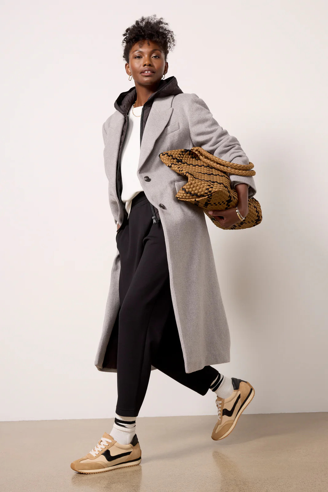 Jamie Quilted Hood Coat | Evereve