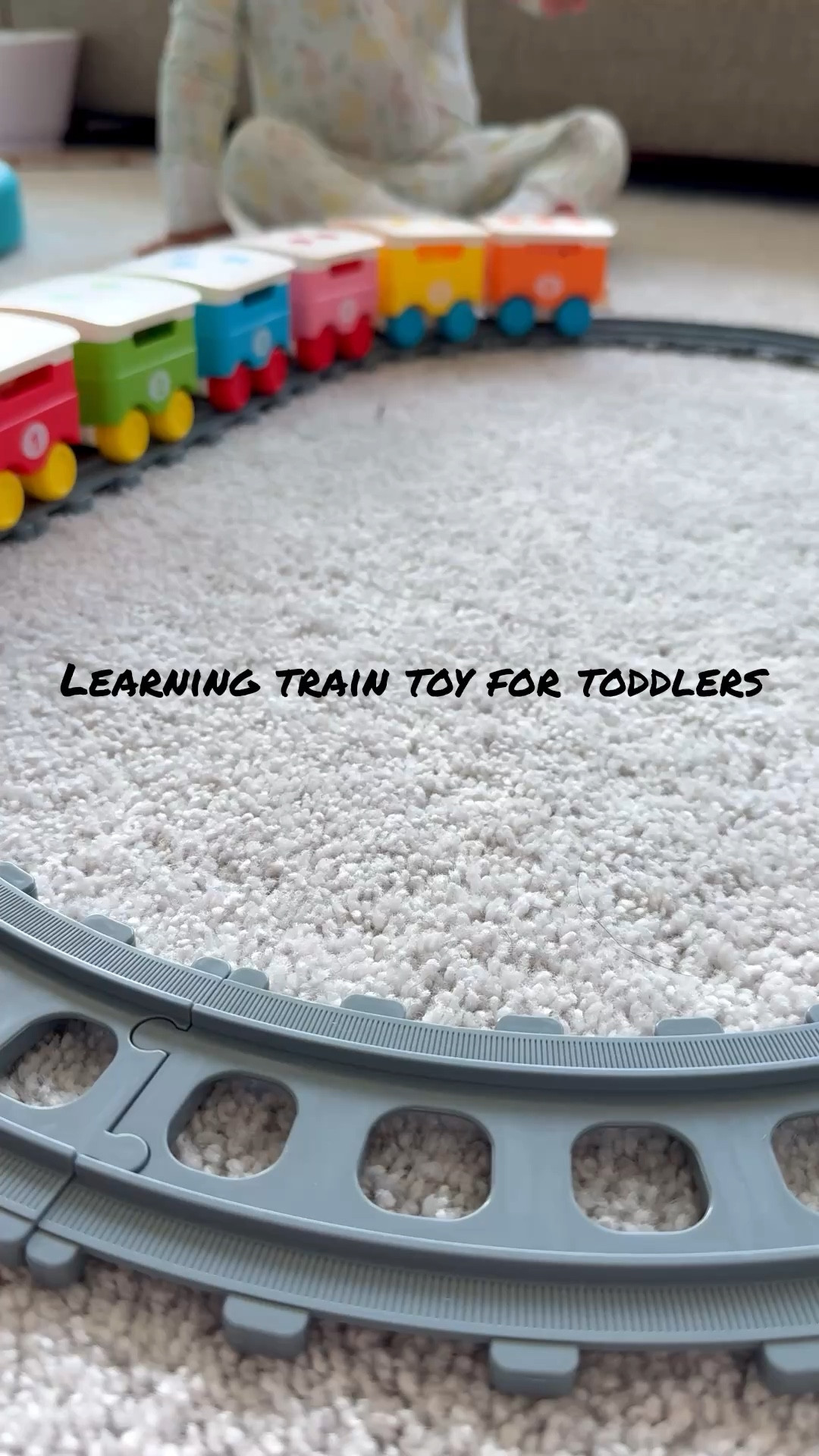 This little train is a TOTAL hit over here 🚂✨

It has the cutest cool-touch steam (just water—no heat, so no worries about burns 🙌) and it sneaks in learning by helping them practice counting while they play. Win-win for keeping them entertained and learning without even realizing it 🥹

Perfect for busy toddlers and honestly keeps mine occupied way longer than most toys 👏

#toddlerfinds #momfavorites #learningthroughplay #toddleractivities #rewardstylefinds
