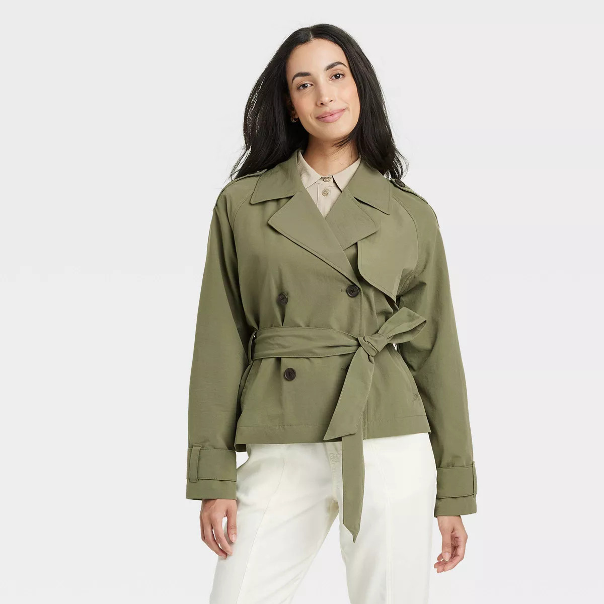 Women's Short Trench Coat - A New Day™ | Target