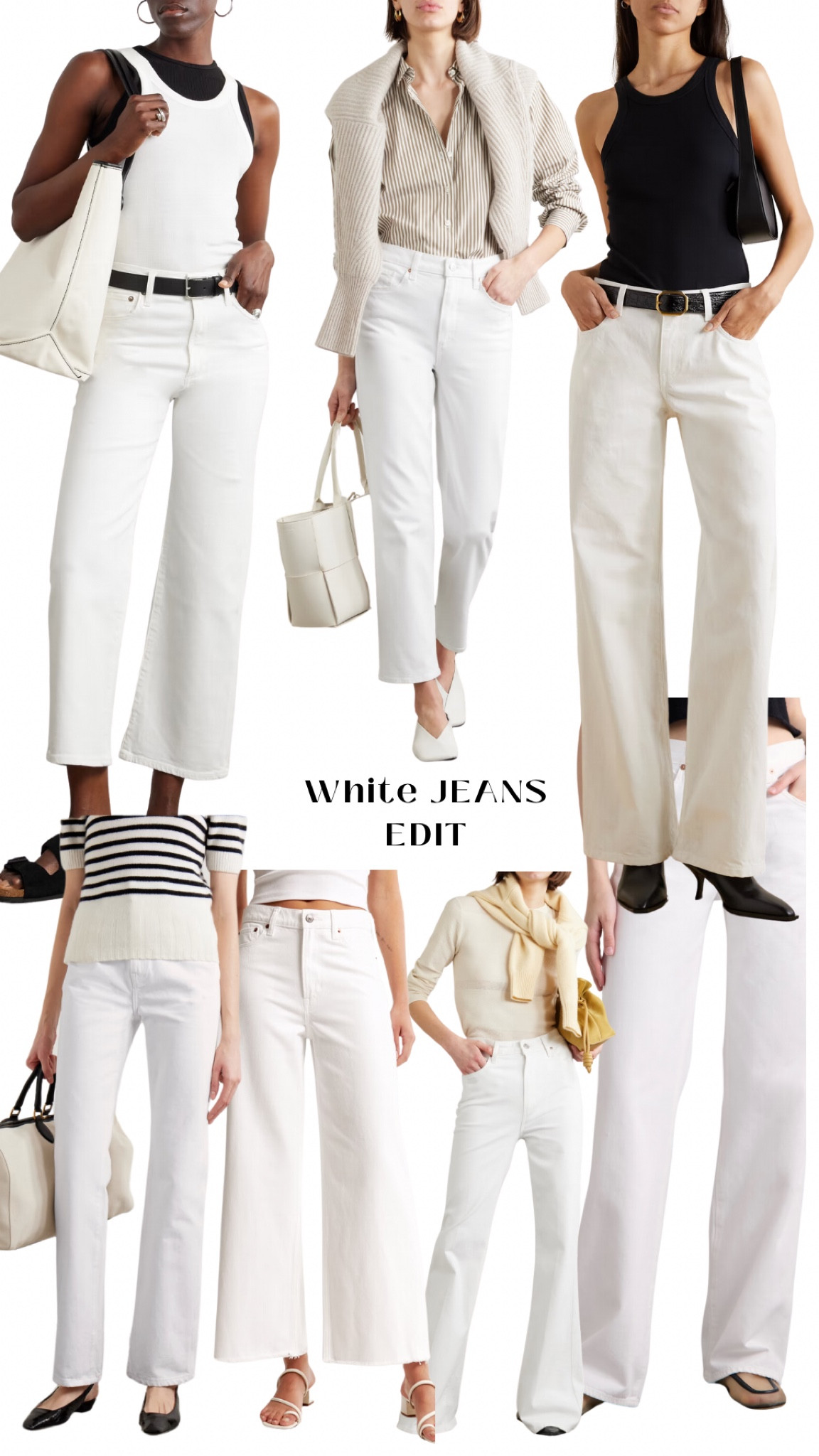 White Jeans Season 🤍 Holiday edit / white jeans / wide fit /denim 

#LTKsummer #LTKeurope #LTKstyletip