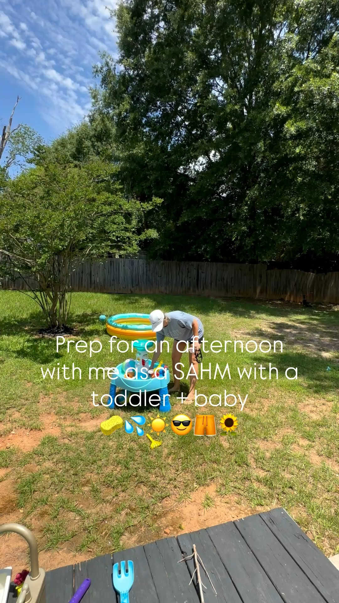 Prepping for post nap summer fun☀️💦 this little pool, splash pad and water table have served us well.

#LTKmomlife #LTKdayinmylife #LTKvlog