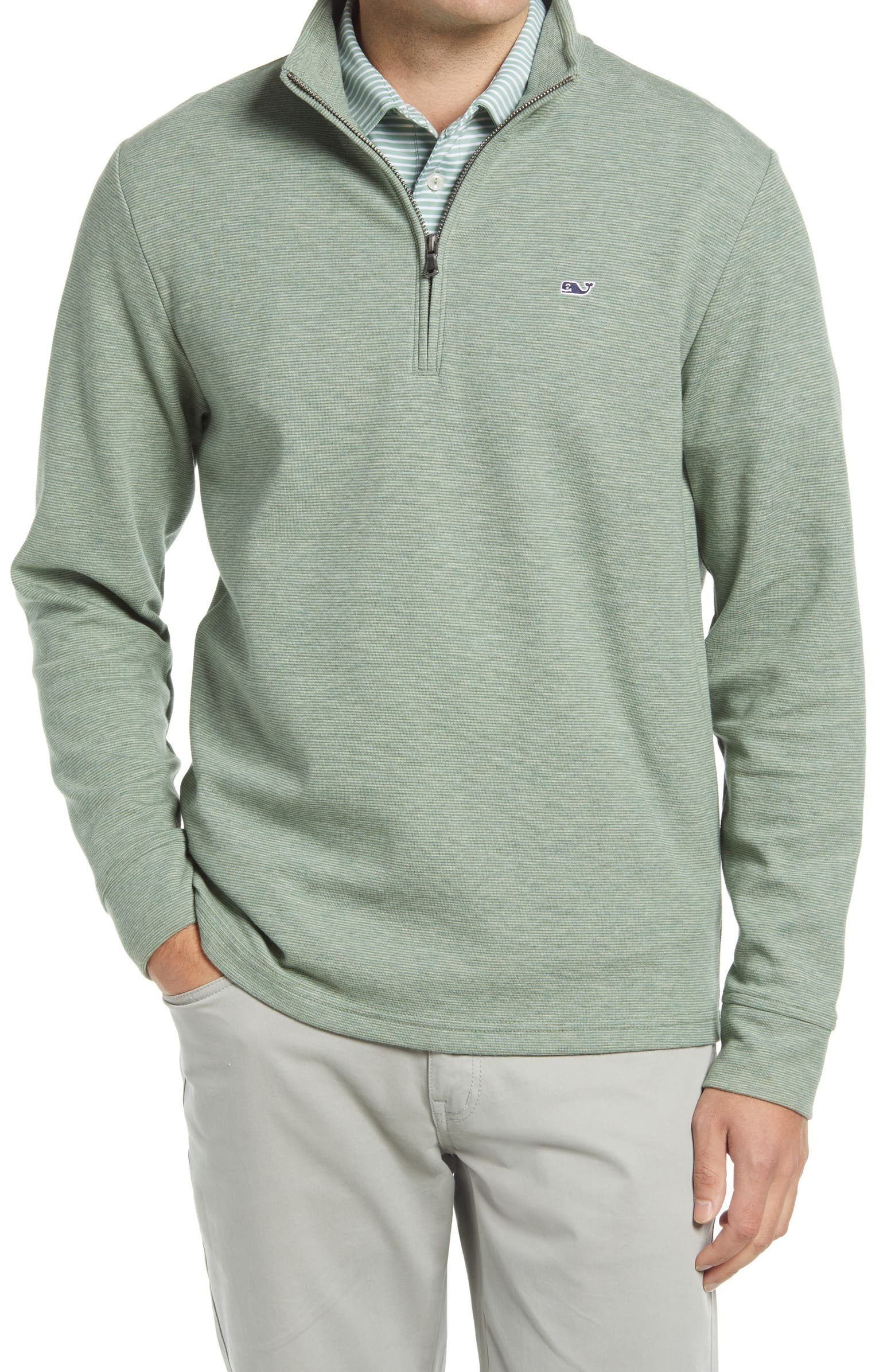 Men's Saltwater Quarter Zip Performance Pullover | Nordstrom