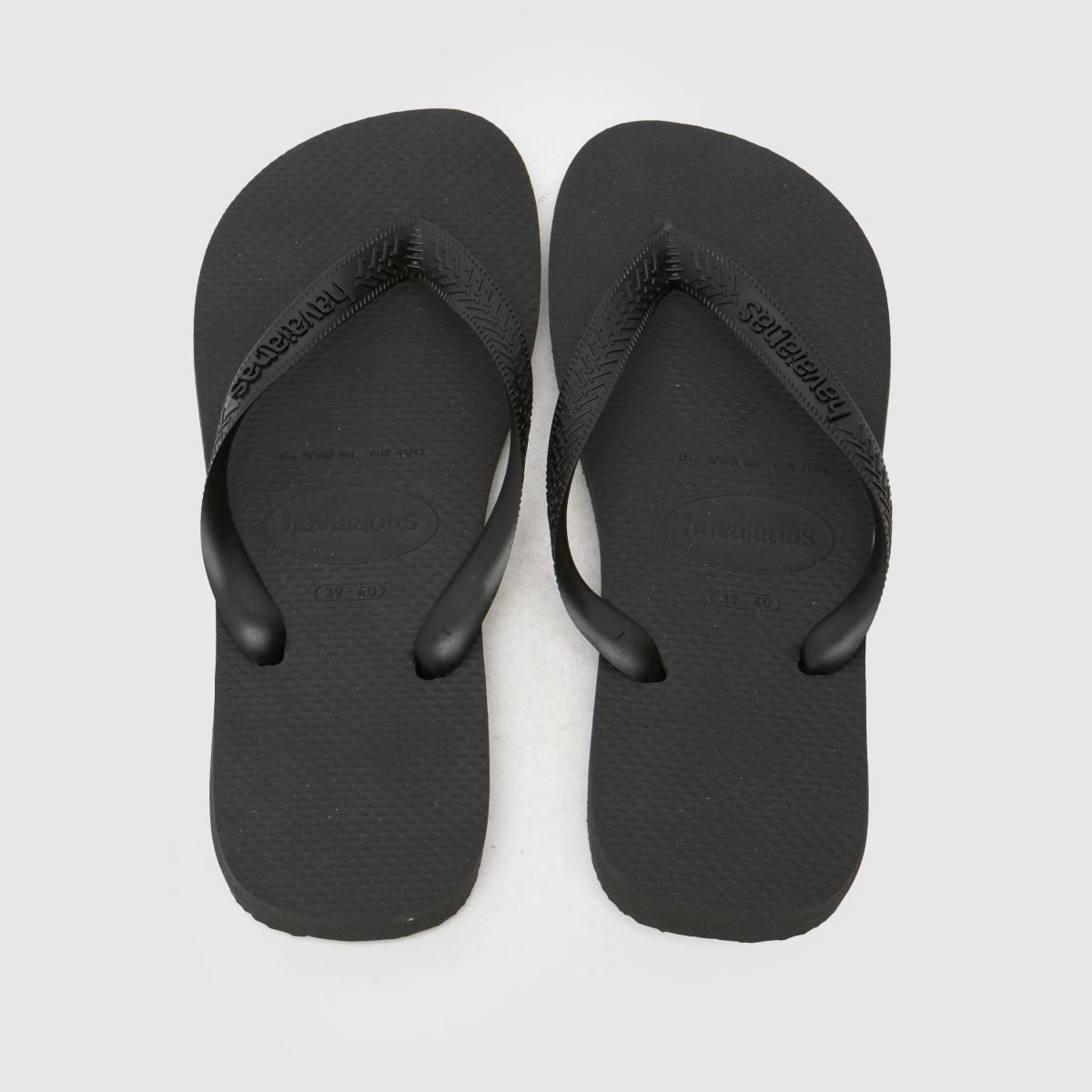 Womens Black Havaianas Top Flip Sandals | schuh | Schuh