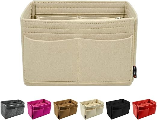 OMYSTYLE Purse Organizer Insert for Handbags, Felt Bag Organizer for Tote & Purse, Tote Bag Organ... | Amazon (US)